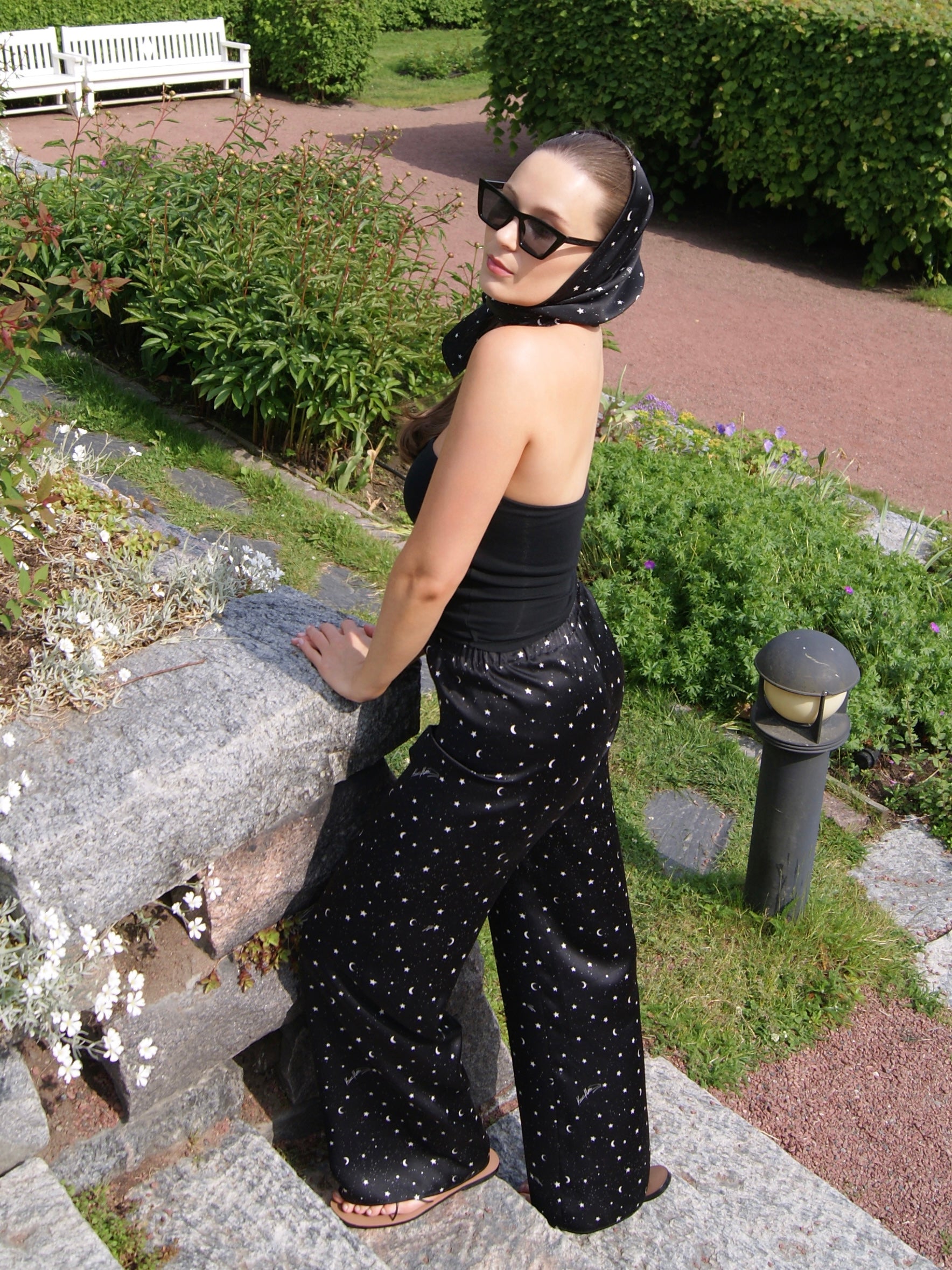 Selene Silk Pants